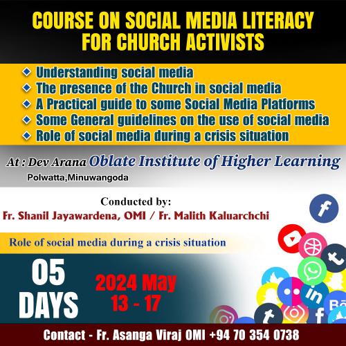 Course on Social Media Literacy for Church Activists